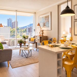 Venta Departamento Nuevo / 1 Dormitorio + 1 Baño / Barrio Matta – Santiago Centro full