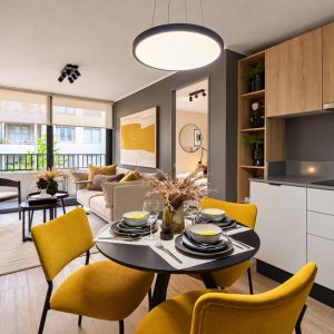 Venta Departamento Nuevo / 1 Dormitorio + 1 Baño / Barrio Dieciocho – Santiago Centro full