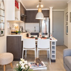 Venta Departamento Nuevo / 1 Dormitorio + 1 Baño / Barrio Matta – Santiago Centro full